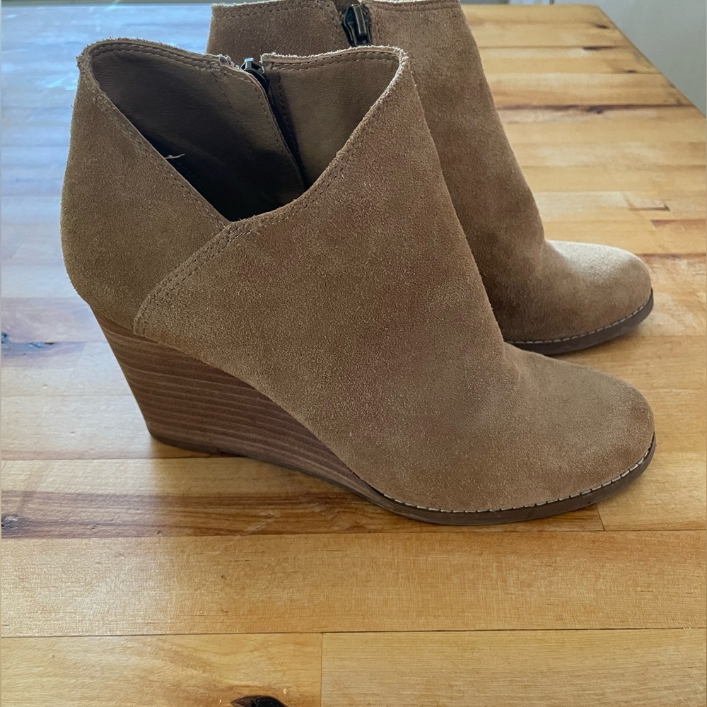 Lucky Brand Wedge Booties